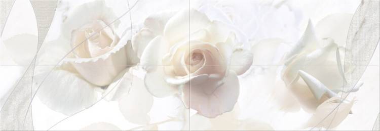 Панно Eletto Ceramica Calacatta 586482002 Rosa 48.4x140