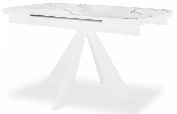 Стол обеденный Дик SKU120 00-00066499 белый мрамор
