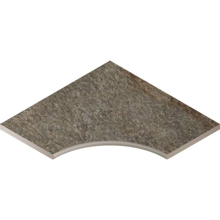 Бортик Italon Дистрикт X2 620090000259 Эмеральд Угл. Закругленный 60x60