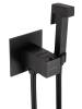 Гигиенический душ Wonzon & Woghand WW-88829910-MB с термостатом, черный матовый фото 4