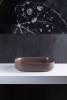 Раковина Allen Brau Fantasy Oval 55x36, коричневая фото 5