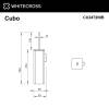 Ёршик WHITECROSS Cubo CU2472NIB подвесной, брашированный никель фото 2