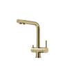 Смеситель для кухни Sancos Foster SC4014BG под фильтр, брашированное золото