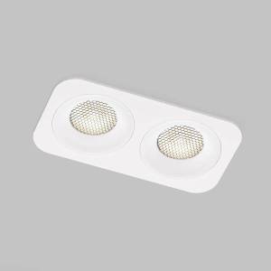 Встраиваемый точечный светодиодный светильник Elektrostandard Tetro 15277/LED 20W 4000K белый IP44