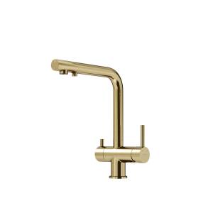 Смеситель для кухни Sancos Foster SC4014BG под фильтр, брашированное золото