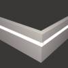 Плинтус Evrowood PN 101 led 200x1.6x10 фото 3