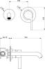 Смеситель для раковины Webert DoReMi DR830606015 С ВНУТРЕННЕЙ ЧАСТЬЮ хром фото 2