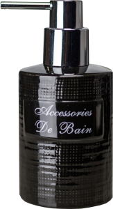 Дозатор Bath Plus Bain Noir W-CE0986A-LD