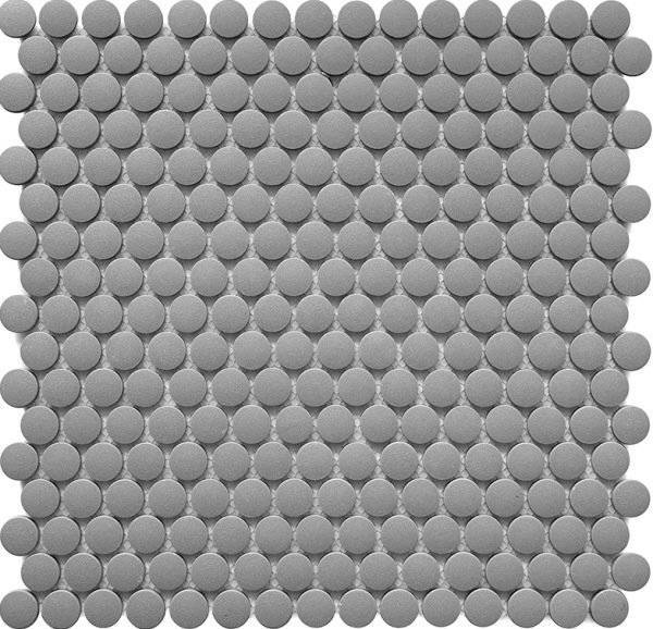 Мозаика Starmosaic Non-Slip Jnk82021 Penny Round Dark Grey Antislip 31.5x30.9