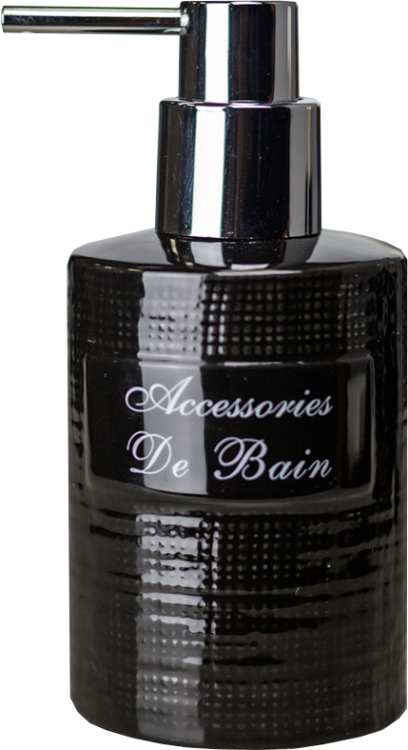 Дозатор Bath Plus Bain Noir W-CE0986A-LD