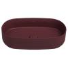 Раковина Isvea Infinity 10NF65055SV-2R бордовый матовый, 55x36