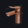 Смеситель для раковины Am.Pm X-Joy F85A02144 розовое золото фото 10