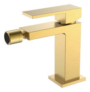 Смеситель для биде Boheme Qubic 476-MG Matt Gold