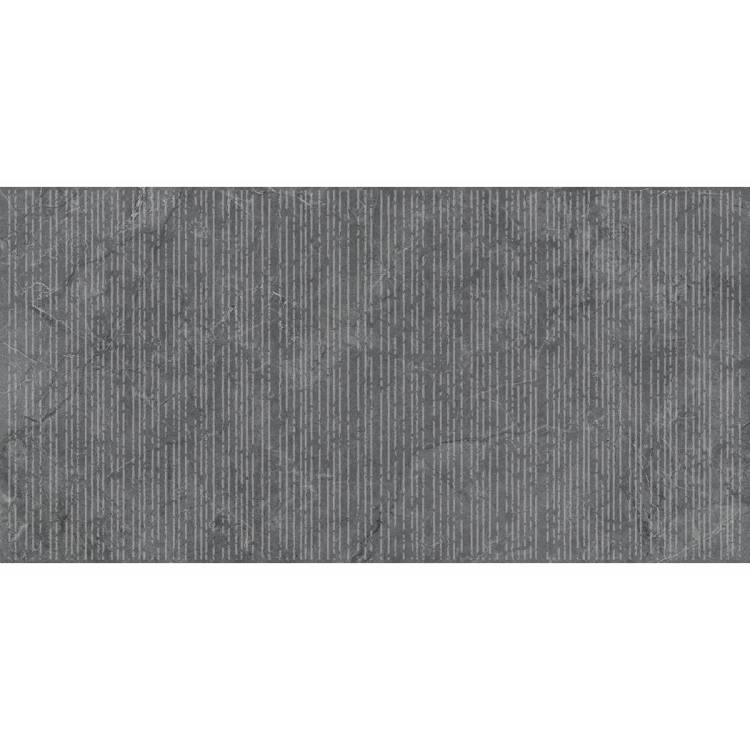 Декор Laparet York 04-01-1-18-03-06-4137-1 Полоски Серый 30x60