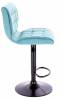 Стул барный Everprof Richy 18534, EP Richy Fabric Turquoise Бирюзовый фото 3