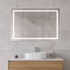 Зеркало BelBagno SPC-KRAFT-1200-800-SENS-AL с подсветкой и подогревом, Сатин фото 5