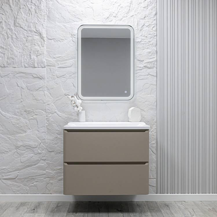 Зеркало AQUAme AQM9107 с подсветкой, 60x80