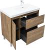Тумба с раковиной Aquanet Nova Lite 2.0 90 R 365930 Дуб рустикальный фото 2