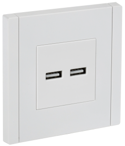 Розетка USB type A+A IEK Forte&Piano FP-U21-D31-K01 белый