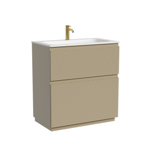 Тумба под раковину Sancos Folk Floor FL80FCP напольная, 79x44.5x85, Капучино