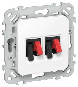 Акустическая розетка IEK Flite FI-S20-K01 белый