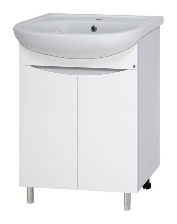 Тумба с раковиной Misty Смайл Э-Сма01050-031Пр