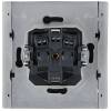 Розетка 1-местная с заземлением, шторками и крышкой IEK Forte&Piano FP-R16-16-1-44-M-K41 серый сланец фото 2