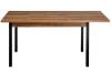 Кухонный стол Woodville Оригон 368665 дуб горный / черный матовый фото 3