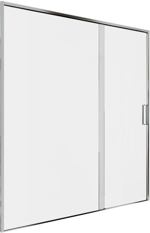 Душевая дверь в нишу Aquanet Pleasure Evo AE65-N160-CT профиль хром, прозрачное стекло
