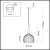 Подвесной светильник Odeon Light Pendant Runga 4766/1 фото 4
