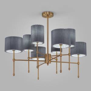 Потолочный светильник Eurosvet Notturno 60162/8 латунь Smart