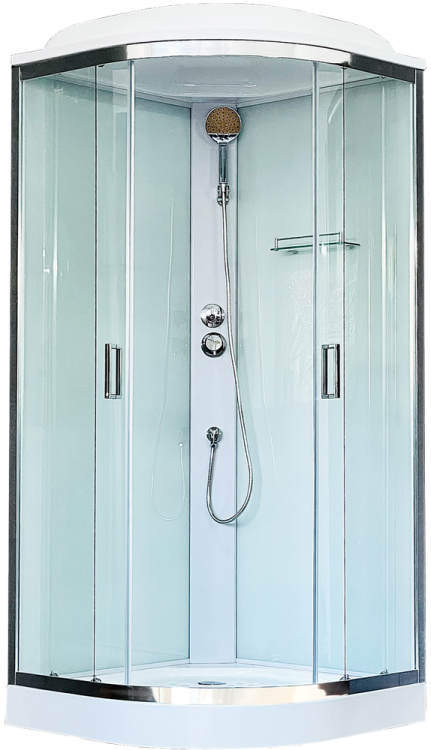 Душевая кабина Royal Bath HK RB90HK5-WT-CH