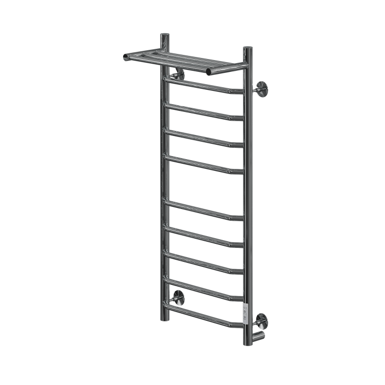 Полотенцесушитель электрический Comfysan Scola 016685 EC-10 100/40 с полкой, хром