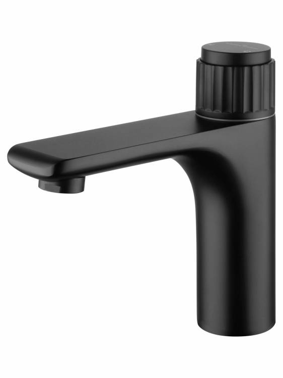 Смеситель для раковины Wonzon & Woghand WW-A40412-MB черный матовый