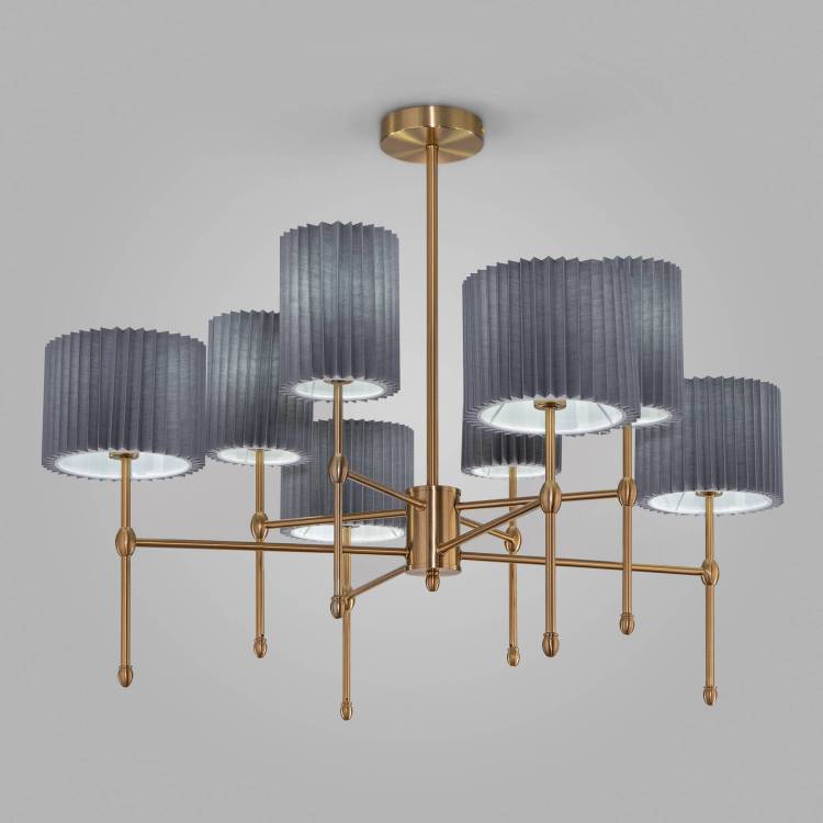 Потолочный светильник Eurosvet Notturno 60162/8 латунь Smart