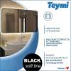 Зеркало Teymi Solli Black Soft Line T20230S с подсветкой, сенсор на взмах, 120x70 фото 2