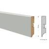 Напольный плинтус ProfBuild PLMDF13 A-1 Серый 2070x91x16 фото 2