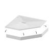 Поддон для душа Grossman Strong GR-S1100100D Белый 100x100 фото 4