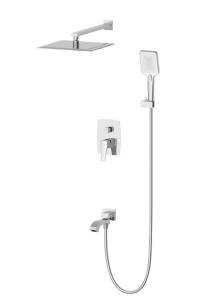 Душевой комплект Wonzon & Woghand WW-88939072-BN встраиваемый, никель