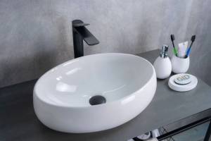 Раковина Gid Lago N9030b 51115 белая, 48x34x15