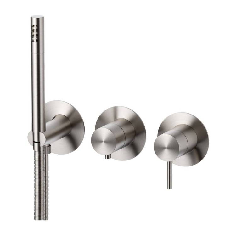 Смеситель для душа Remer Metrica MC97D3PXV сталь