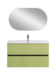 Тумба под раковину Art&Max Torino AM-TORINO-1000-2C-SO-MN-P Мята, 100x43.8x57