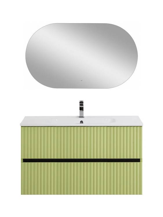 Тумба под раковину Art&Max Torino AM-TORINO-1000-2C-SO-MN-P Мята, 100x43.8x57