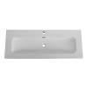 Раковина Cezares Eco CZR-8073-120 белый глянцевый, 121x46x15.5 фото 5