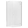Душевое ограждение NEW TRENDY NEW AZURA L (R) 100x80x195 K-0561 (хром)