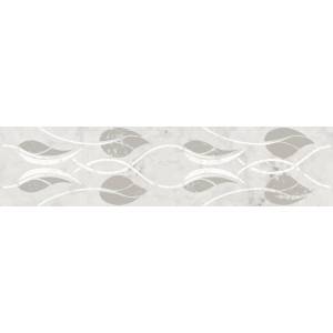 Бордюр Kerama Marazzi Тубкаль KMB3STA002BR Белый Глянцевый Обрезной 7.2x30