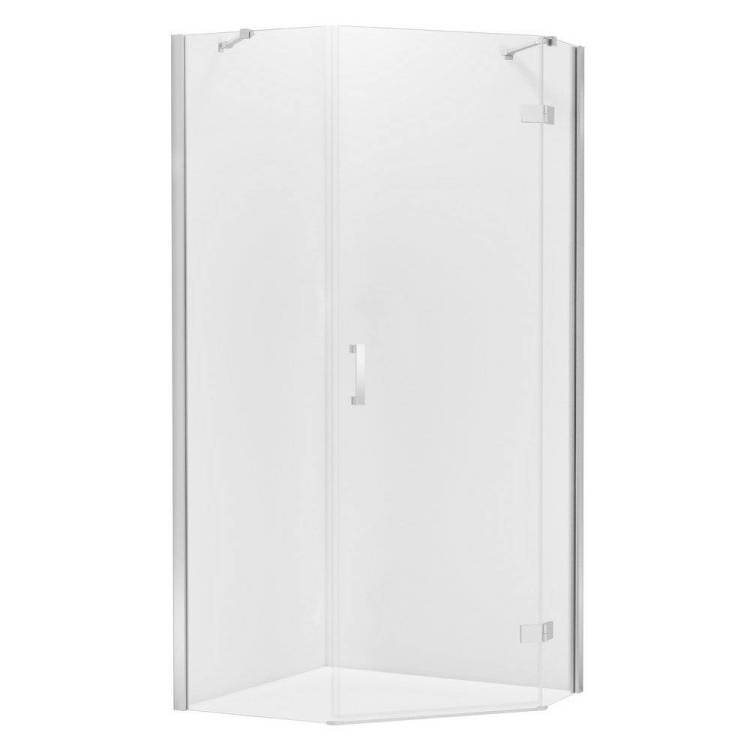Душевое ограждение NEW TRENDY NEW AZURA L (R) 100x80x195 K-0561 (хром)