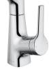 Смеситель для раковины Wonzon & Woghand WW-121B108-CR с выдвижным изливом, хром фото 5