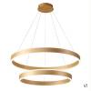 Подвесная люстра Crystal Lux MUCHOS SP123W LED  GOLD фото 2
