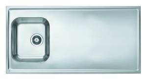 Мойка кухонная Alveus Classic Pro 90 1130473 Sat-90 с сифоном, 120x60